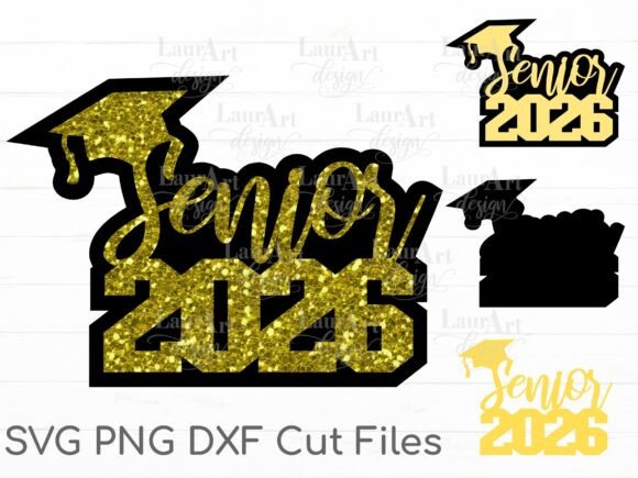 Celebrate in Style with the Senior 2026 3D Cake Topper Graduation