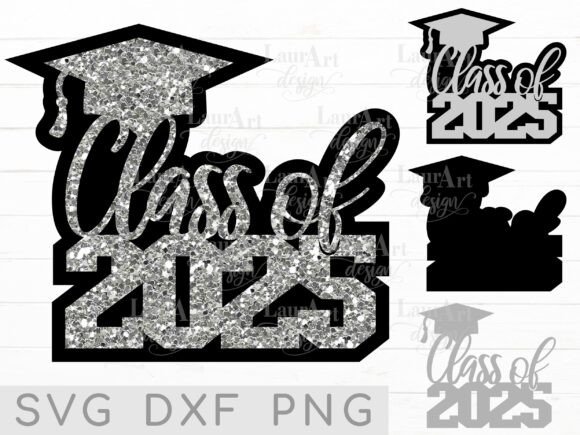 Class of 2025 3D Cake Topper Graduation: A Versatile Digital Design Solution