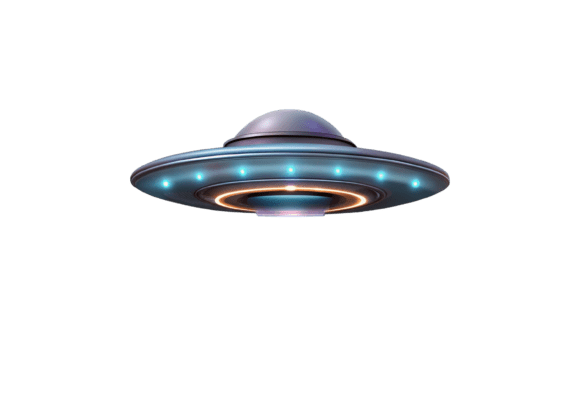 Explore 3D Flying Saucer Ufo Uap PNG