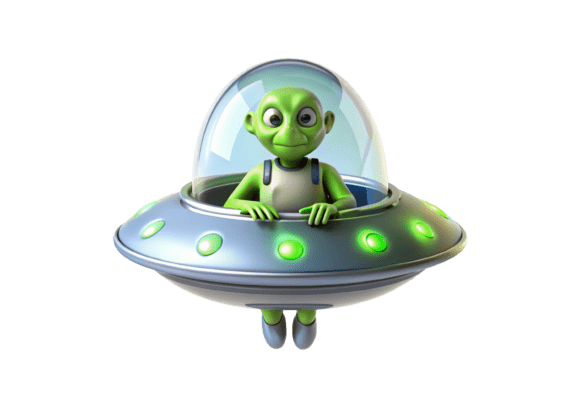 Explore 3D Green Man Alien PNG Creativity