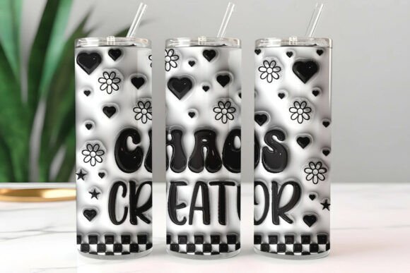 Exploring the 3D Skinny Chaos Creator Tumbler: A Unique Sublimation Design Option