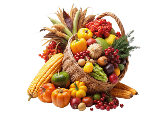 High-Quality 3D PNGs of Vegetables and Fruits