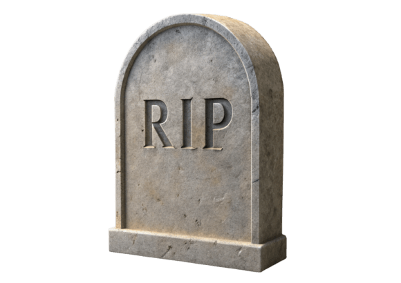 Strategic Use of RIP Inscription on It, 3D Rendering for Creative and Commercial Projects
