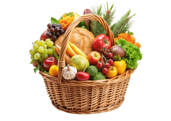 Unlock Your Creativity with 3D Fresh Groceries PNG